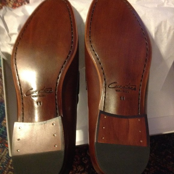 Curatore Men\'s Farina Brown leather Loafers - Size: 11 - New with Box main image 6
